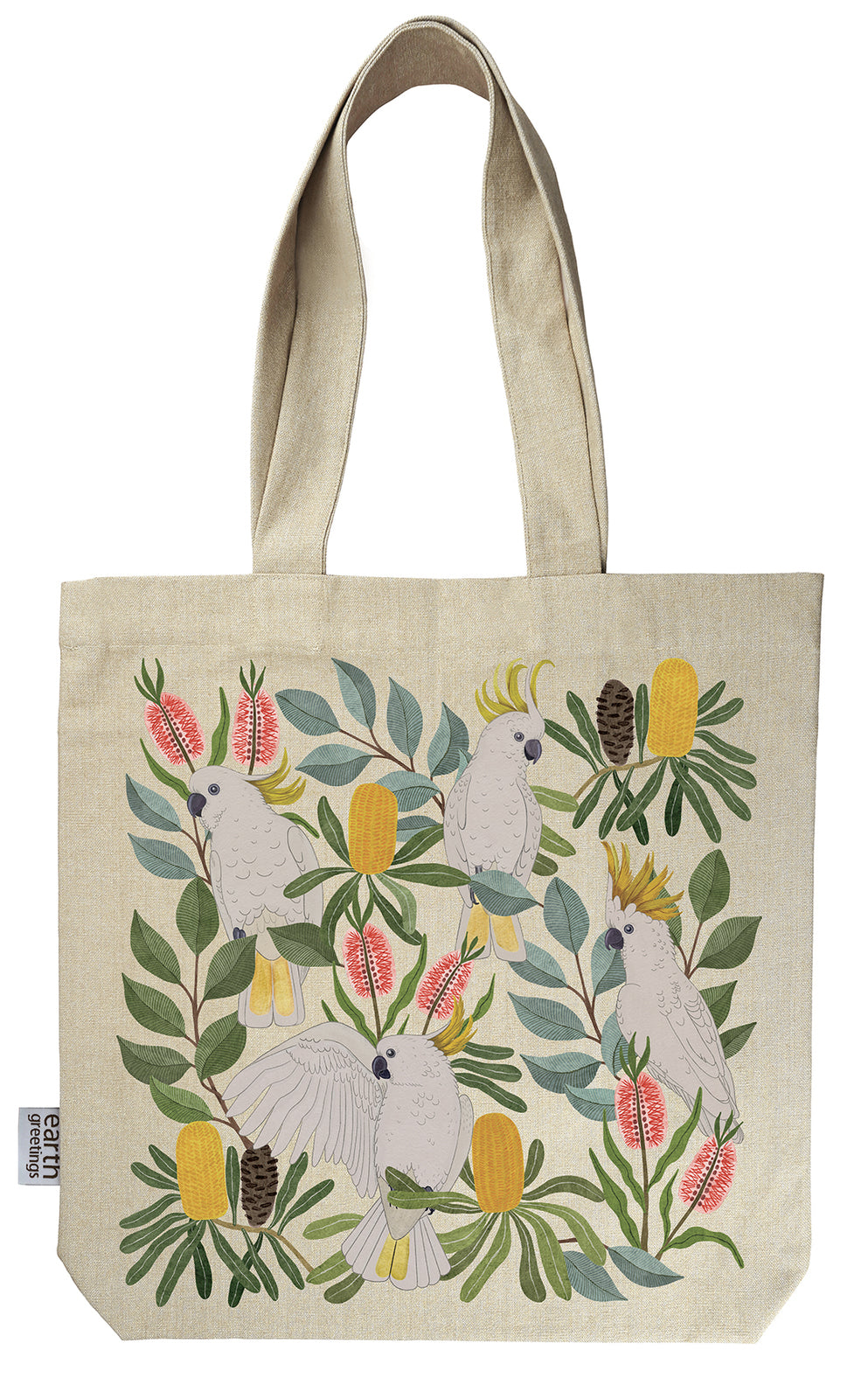 Organic Tote Bag with Pocket